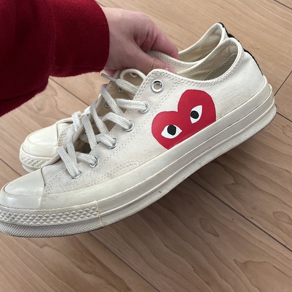 Comme des Garcons PLAY Other - Comme Des Garçons Play × Converse All Star low-top sneakers